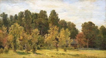 Ivan Ivanovich Shishkin œuvres - la forêt borde le paysage classique Ivan Ivanovitch